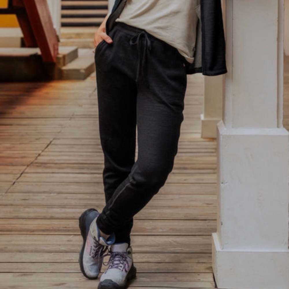 PAKA Apparel Breathe Jogger Cream White Women’s Large Alpaca, Tencel, Cotton - Picture 13 of 16